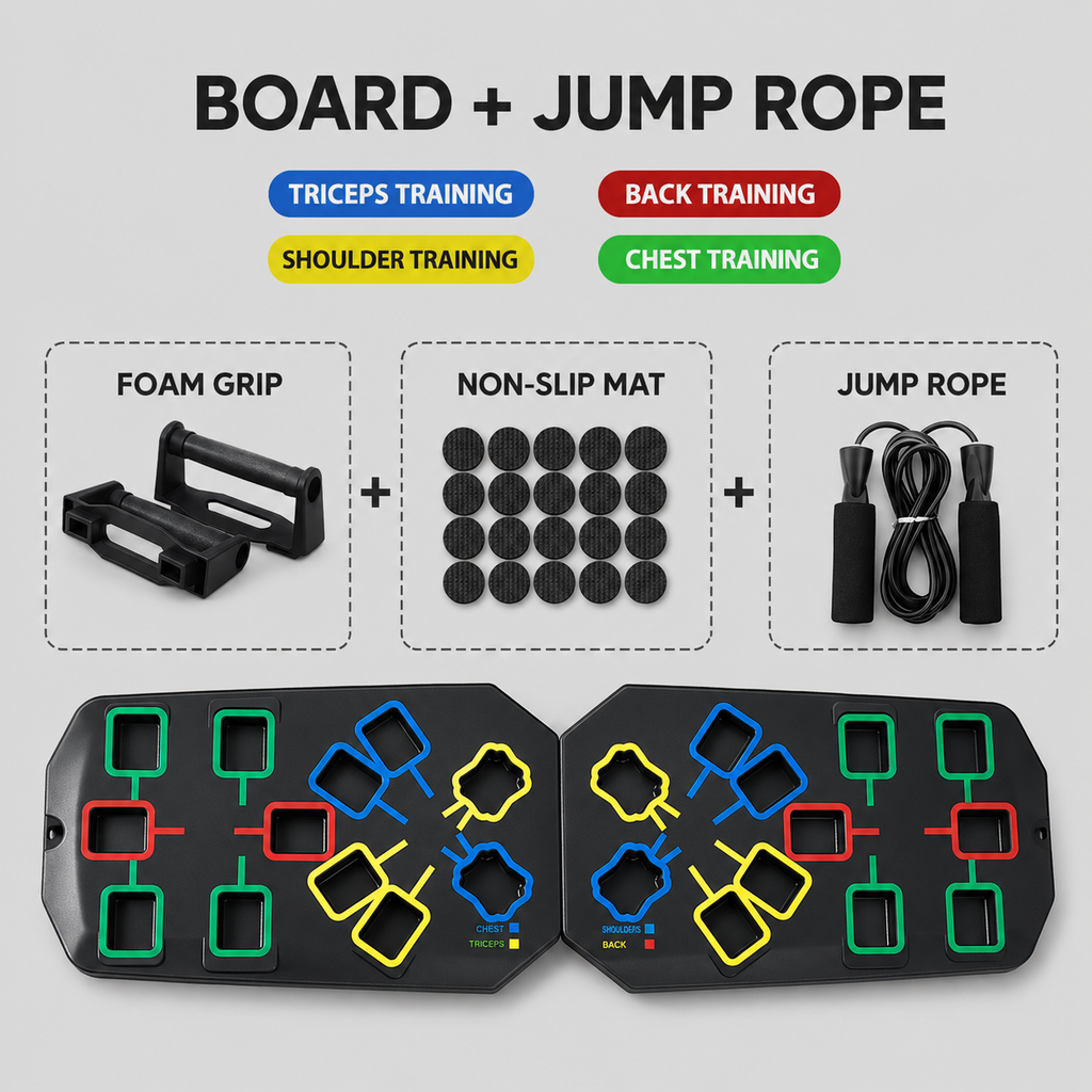 Multi-Purpose Push-up Board Set
