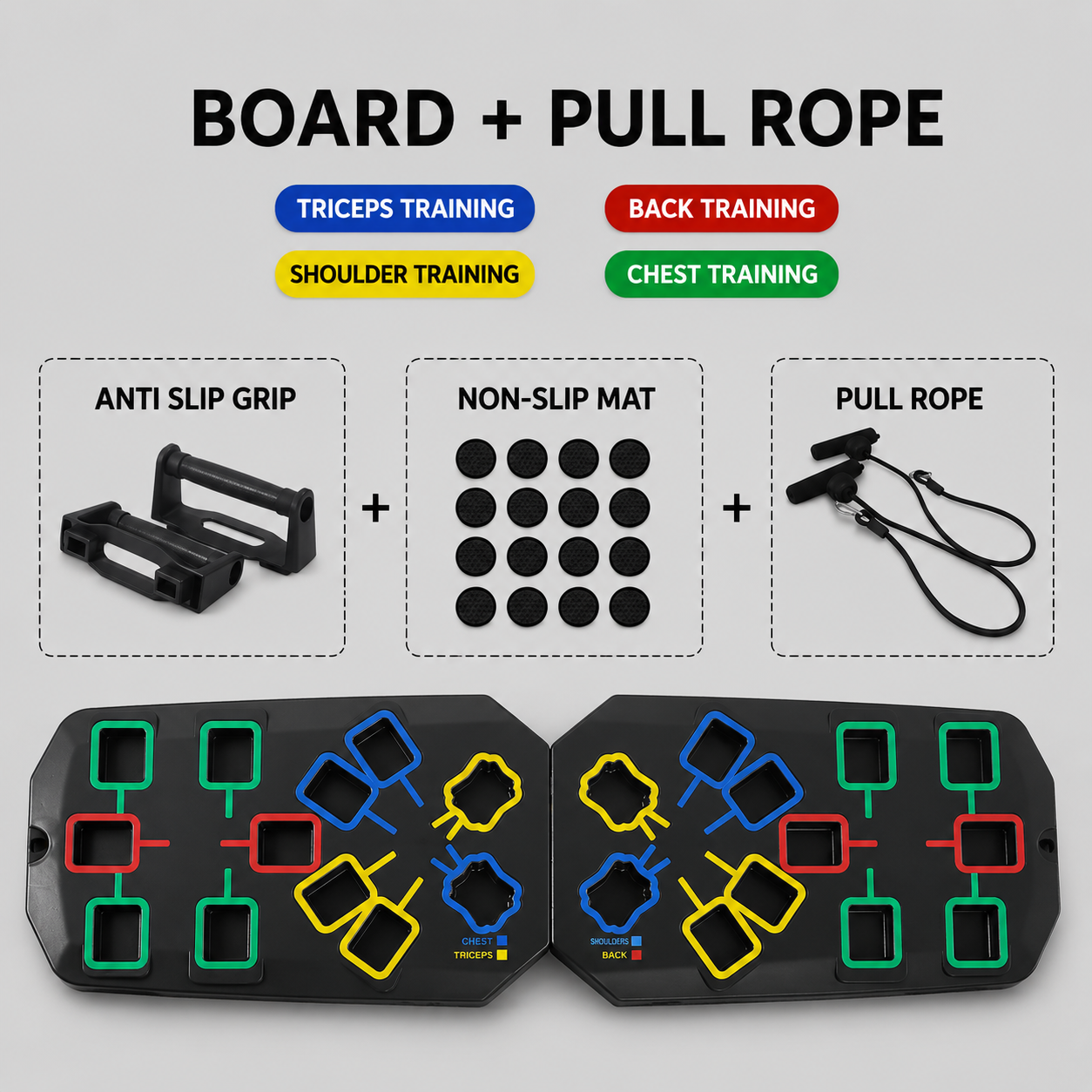 Multi-Purpose Push-up Board Set