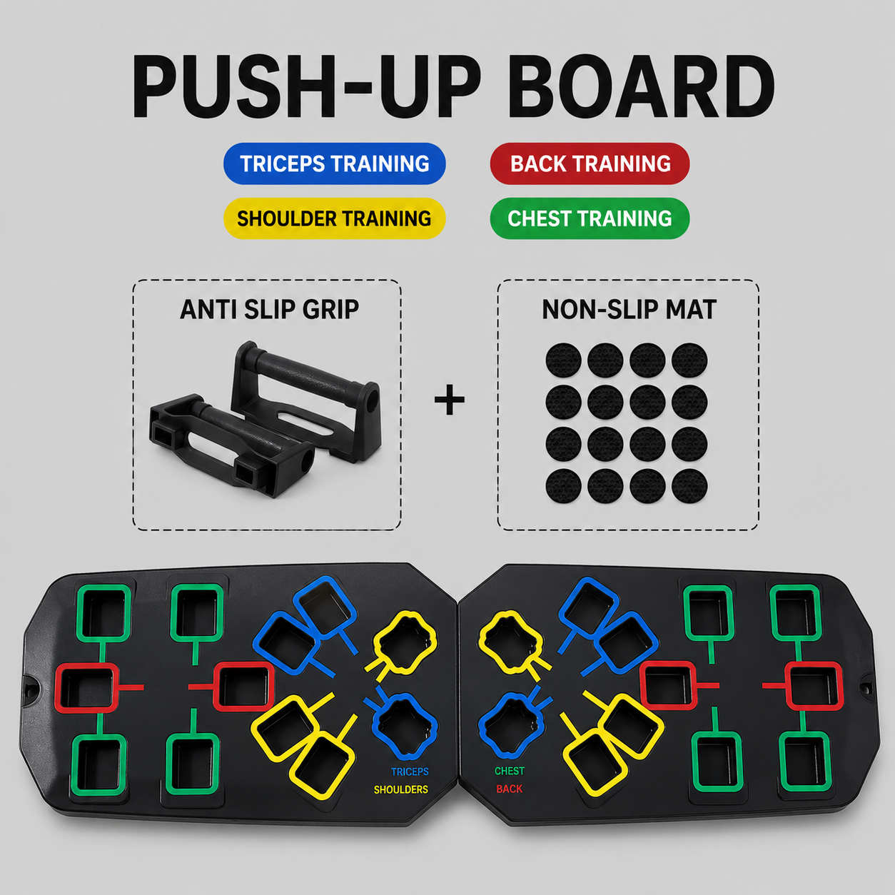 Multi-Purpose Push-up Board Set